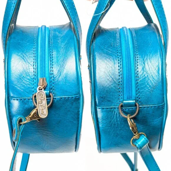 ALEXIS DAVID Made in Mexico Handmade Leather Shoulder Bag - NWT - Picture 4 of 14